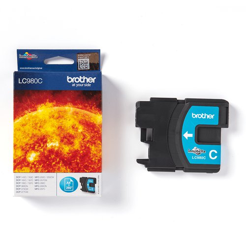 Brother Inkjet Cartridge Cyan LC980C