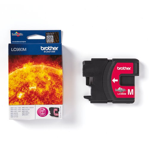 Brother Inkjet Cartridge Magenta LC980M