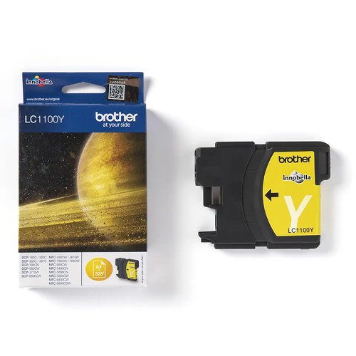 Brother Inkjet Cartridge Yellow LC1100Y
