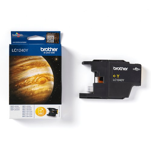 Brother Inkjet Cartridge Yellow LC1240Y