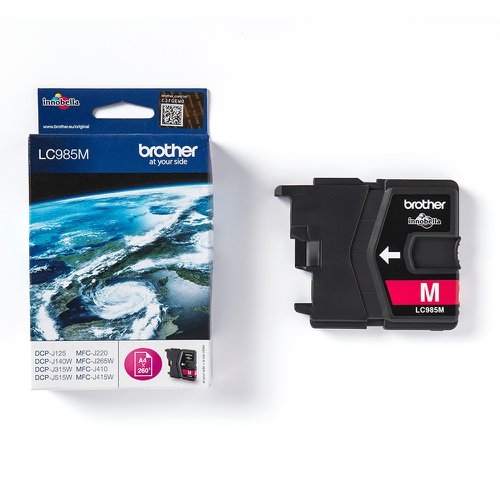 Brother Inkjet Cartridge Magenta LC985M
