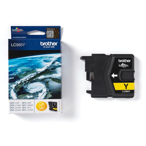 Brother Inkjet Cartridge Yellow LC985Y