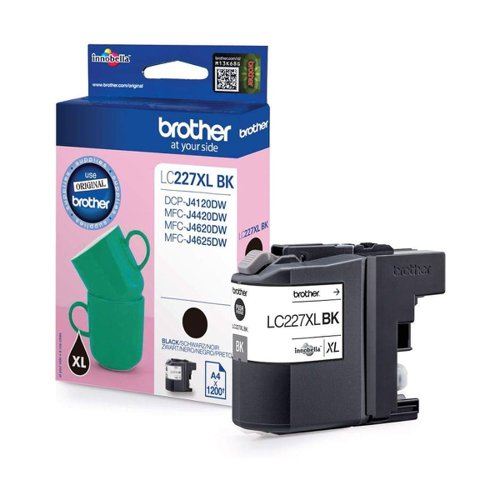 Brother Inkjet Cartridge High Capacity Black LC227XLBK