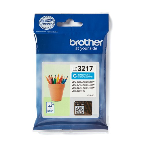 Brother Inkjet Cartridge Cyan LC3217C