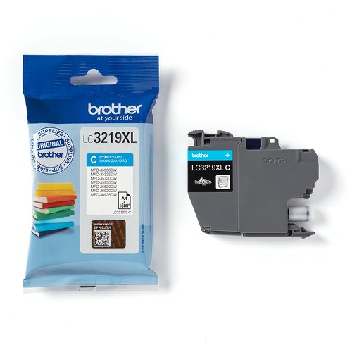 Brother Inkjet Cartridge High Capacity Cyan LC3219XLC