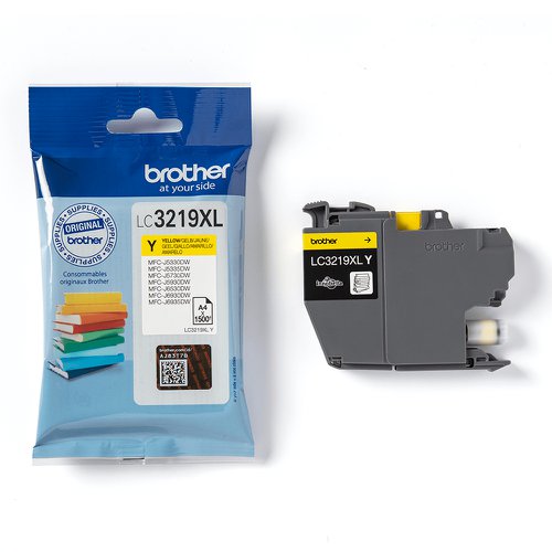 Brother Inkjet Cartridge High Capacity Yellow LC3219XLY