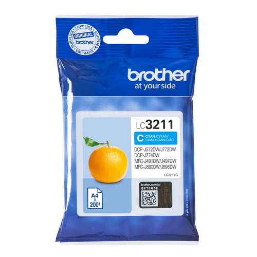 Brother Inkjet Cartridge Cyan LC3211C