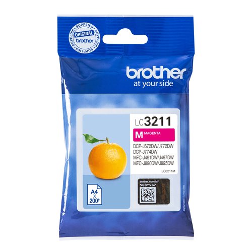 Brother Inkjet Cartridge Magenta LC3211M