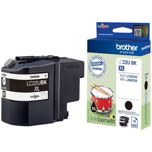 Brother Inkjet Cartridge Black LC22UBK