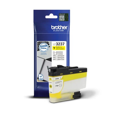 Brother Inkjet Cartridge Yellow LC3237Y