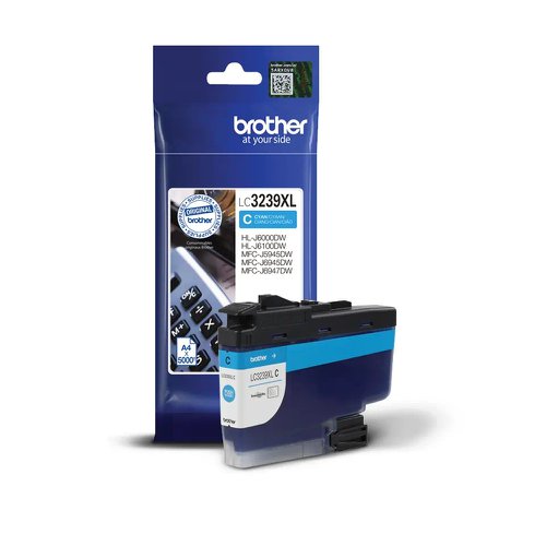 Brother Inkjet Cartridge High Capacity Cyan LC3239XLC