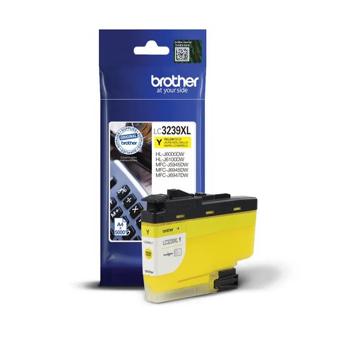 Brother Inkjet Cartridge High Capacity Yellow LC3239XLY