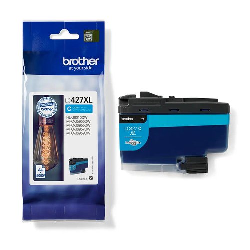 Brother Inkjet Cartridge High Capacity Cyan LC427XLC