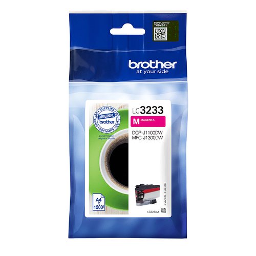 Brother Inkjet Cartridge High Capacity Magenta LC3233M