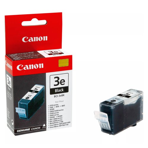 Canon No.3 Inkjet Cartridge Black BCI-3eBK