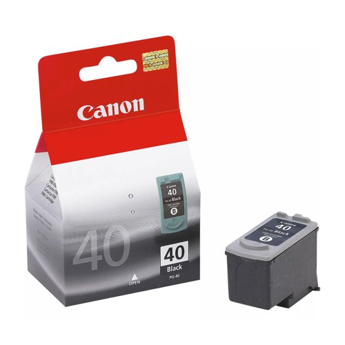 Canon No.40 Inkjet Cartridge Black PG-40 0615B001
