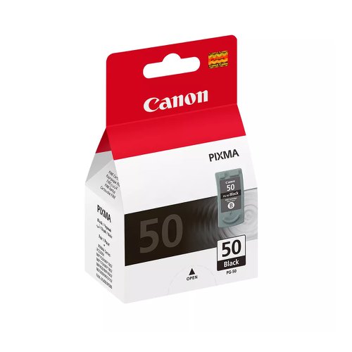 Canon No.50 Inkjet Cartridge Black PG-50 0616B001