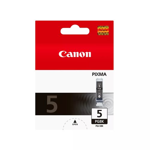 Canon No.5 Inkjet Cartridge Black PGI-5BK 0628B001