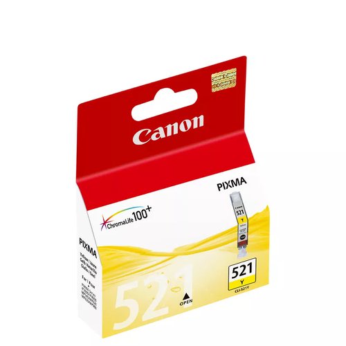 Canon No.521 Inkjet Cartridge Yellow CLI-521Y 2936B001