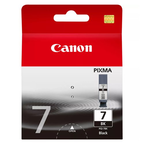 Canon No.7 Inkjet Cartridge Black PGI-7 2444B001