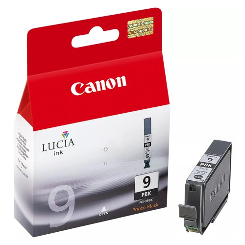 Canon No.9 Inkjet Cartridge Photo Black PGI-9PBK 1034B001