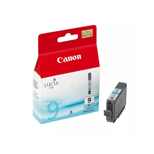 Canon No.9 Inkjet Cartridge Photo Cyan PGI-9PC 1038B001
