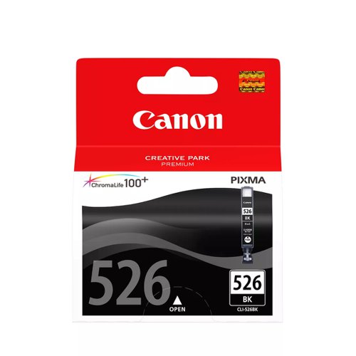 Canon No.526 Inkjet Cartridge Black CLI-526BK 4540B001
