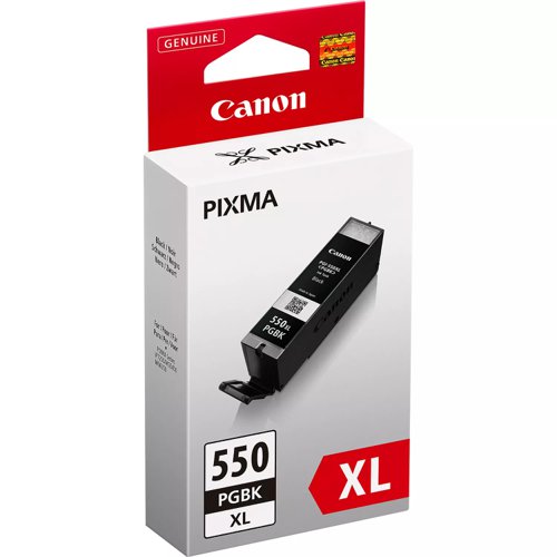 Canon No.550 Inkjet Cartridge High Capacity Black PGI-550XLPGBK 6431B001