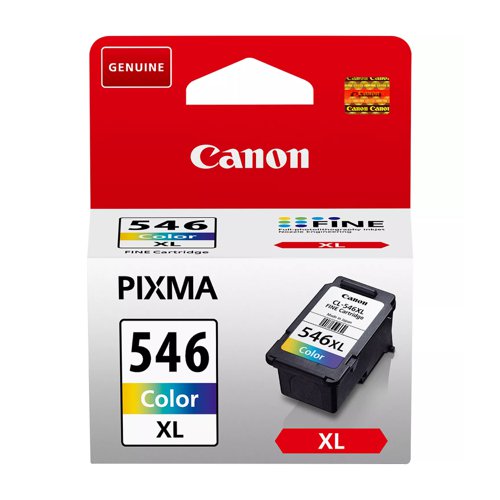 Canon No.546 Inkjet Cartridge High Capacity Colour CL-546XL 8288B001