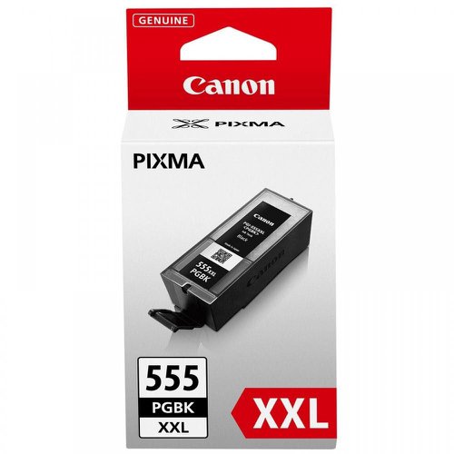 Canon No.555 Inkjet Cartridge Extra High Capacity Black PGI-555PGBK XXL 8049B001