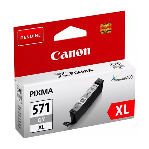 Canon No.571 Inkjet Cartridge High Capacity Grey CLI-571XLGY 0335C001