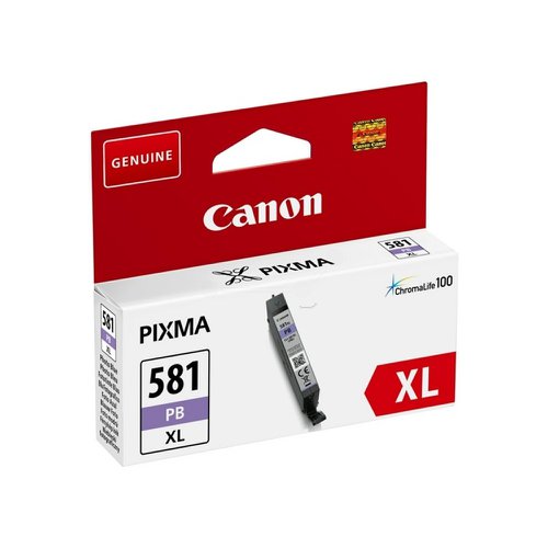 Canon No.581 Inkjet Cartridge High Capacity Photo Blue CLI-581XLPB 2053C001