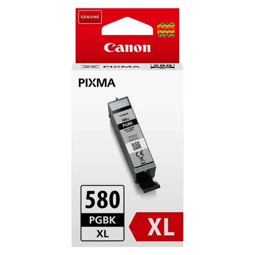 Canon No.580 Inkjet Cartridge High Capacity Photo Black PGI-580 PGBKXL 2024C001