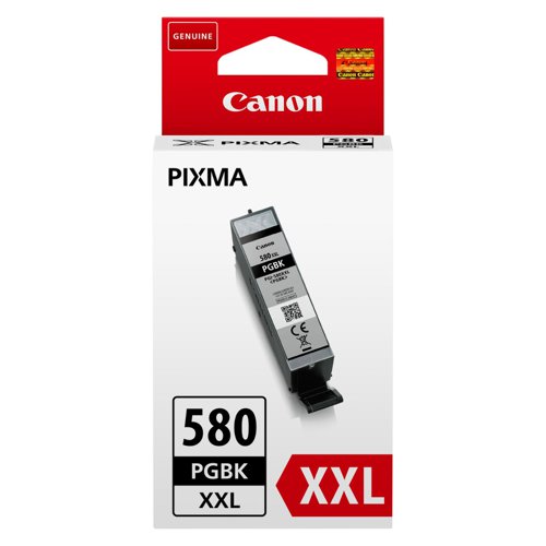 Canon No.580 Inkjet Cartridge Extra High Capacity Photo Black PGI-580PGBKXXL 1970C001