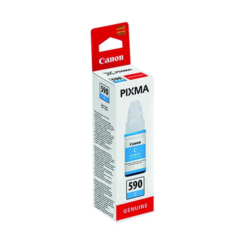Canon GI-590 Ink Bottle Cyan 70ml 1604C001
