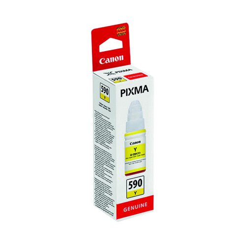 Canon GI-590 Ink Bottle Yellow 70ml 1606C001