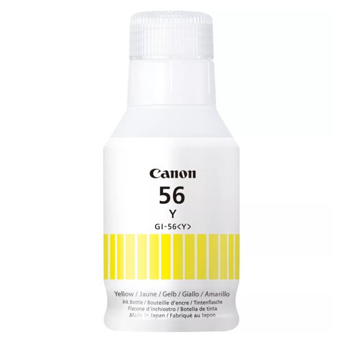 Canon GI-56 Ink Bottle Yellow 135ml 4432C001