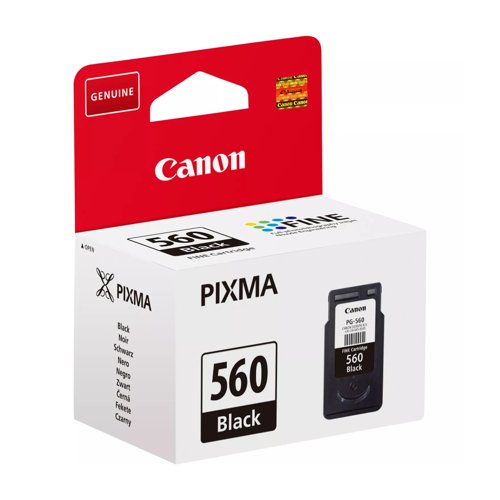 Canon No.560 Inkjet Cartridge Black PG-560 3713C001