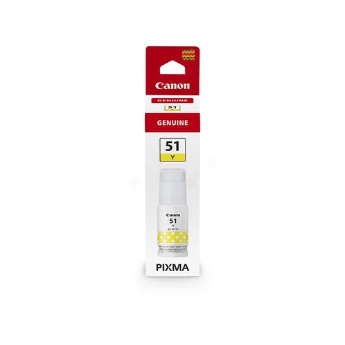 Canon GI-51 Ink Bottle Yellow 70ml GI-51Y 4548C001