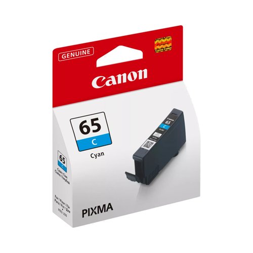 Canon No.65 Inkjet Cartridge Cyan CLI-65C 4216C001