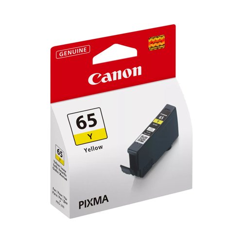 Canon No.65 Inkjet Cartridge Yellow CLI-65Y 4218C001