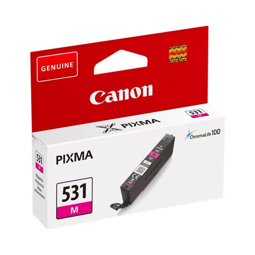 Canon No.531 Inkjet Cartridge Magenta CLI-531M 6120C001