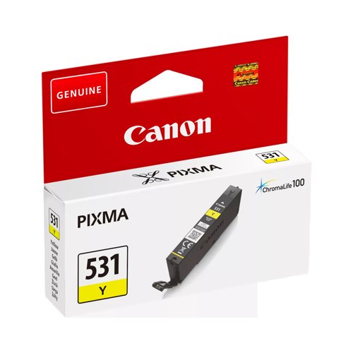 Canon No.531 Inkjet Cartridge Yellow CLI-531Y 6121C001