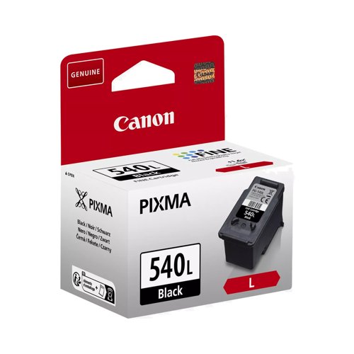 Canon No.540 Inkjet Cartridge High Capacity Black PG-540L 5224B001
