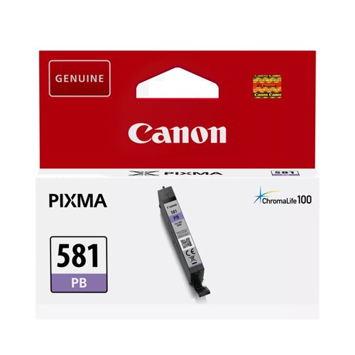 Canon No.581 Inkjet Cartridge Photo Blue CLI-581PB 2107C001