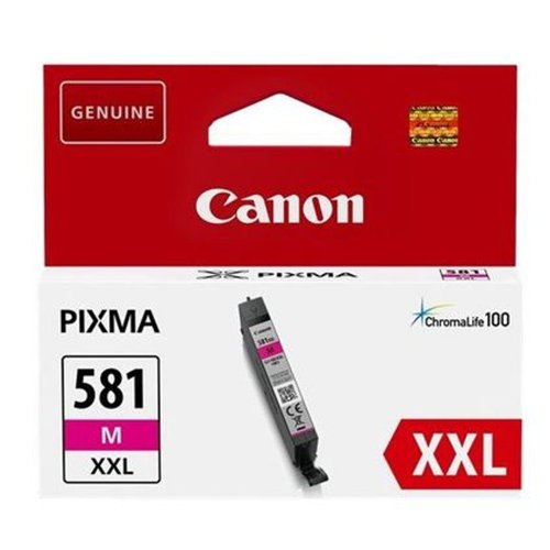 Canon No.581 Inkjet Cartridge Extra High Capacity Magenta CLI-581MXXL 1996C001