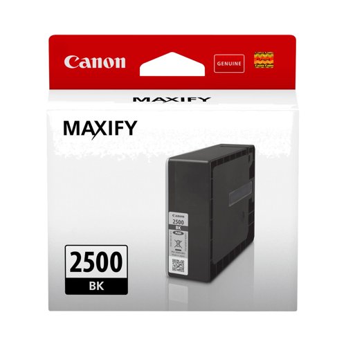 Canon No.2500 Inkjet Cartridge Black PGI-2500BK 9290B001
