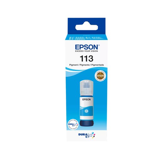 Epson No.113 EcoTank Ink Bottle Cyan 70ml T06B240