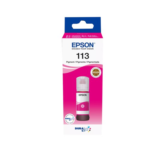Epson No.113 EcoTank Ink Bottle Magenta 70ml T06B340