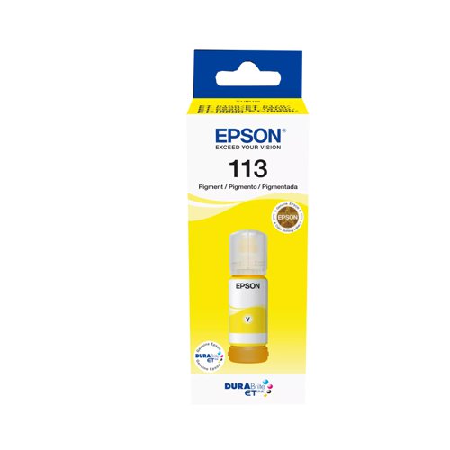 Epson No.113 EcoTank Ink Bottle Yellow 70ml T06B440